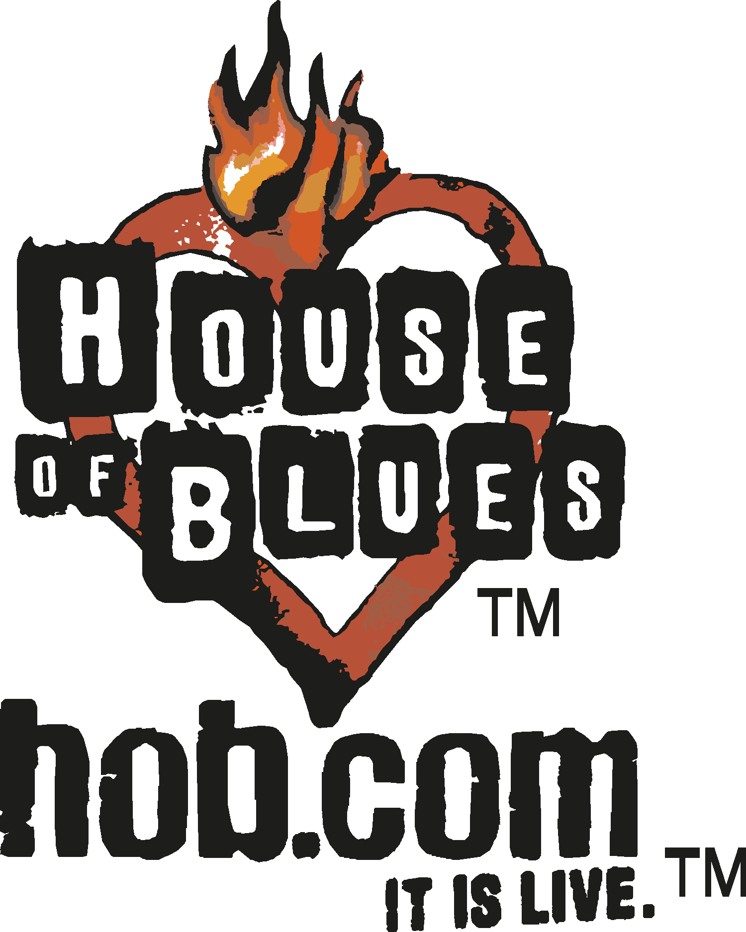 House Of Blues Logo Vector Logo